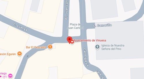 mapa Registro Civil-Juzgado de Paz de Vinuesa